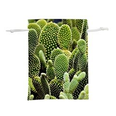 Cactus Flora Flower Nature Floral Lightweight Drawstring Pouch (l) by Vaneshop