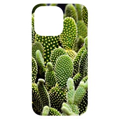 Cactus Flora Flower Nature Floral Iphone 14 Pro Max Black Uv Print Case