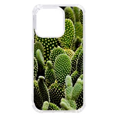 Cactus Flora Flower Nature Floral Iphone 14 Pro Tpu Uv Print Case