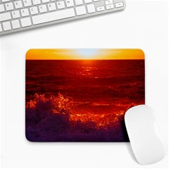 Sea Beach Sunset Sunrise Twilight Small Mousepad by Vaneshop