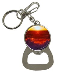 Sea Beach Sunset Sunrise Twilight Bottle Opener Key Chain by Vaneshop