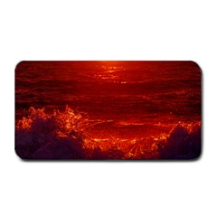 Sea Beach Sunset Sunrise Twilight Medium Bar Mat by Vaneshop