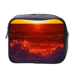 Sea Beach Sunset Sunrise Twilight Mini Toiletries Bag (two Sides) by Vaneshop