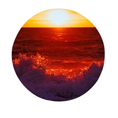 Sea Beach Sunset Sunrise Twilight Mini Round Pill Box (pack Of 3) by Vaneshop