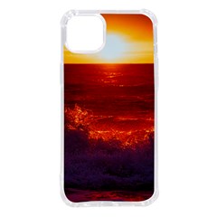 Sea Beach Sunset Sunrise Twilight Iphone 14 Plus Tpu Uv Print Case by Vaneshop