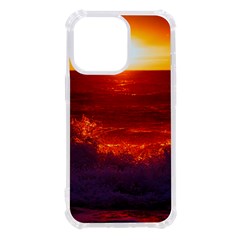 Sea Beach Sunset Sunrise Twilight Iphone 13 Pro Tpu Uv Print Case