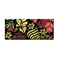 Flower Leaves Floral Flora Nature Hand Towel by Vaneshop