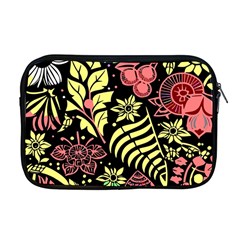 Flower Leaves Floral Flora Nature Apple Macbook Pro 17  Zipper Case by Vaneshop