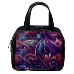 Abstract African Art Pattern Classic Handbag (one Side) by Vaneshop