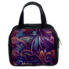 Abstract African Art Pattern Classic Handbag (two Sides) by Vaneshop