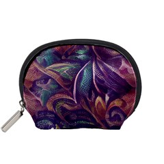 Abstract African Art Pattern Accessory Pouch (small) by Vaneshop