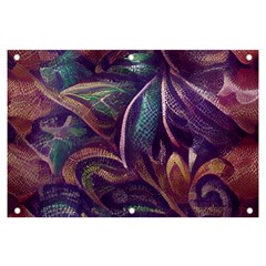 Abstract African Art Pattern Banner And Sign 6  X 4  by Vaneshop