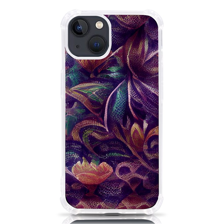 Abstract African Art Pattern iPhone 13 TPU UV Print Case