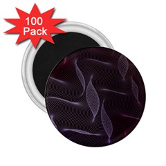 Curve Wave Line Texture Element 2 25  Magnets (100 Pack)  by Vaneshop