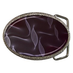 Curve Wave Line Texture Element Belt Buckles by Vaneshop