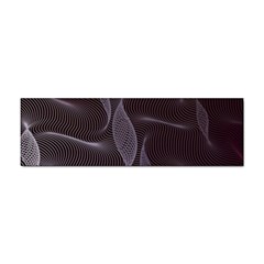 Curve Wave Line Texture Element Sticker Bumper (10 Pack) by Vaneshop