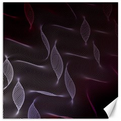 Curve Wave Line Texture Element Canvas 16  X 16  by Vaneshop