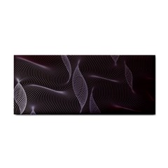 Curve Wave Line Texture Element Hand Towel