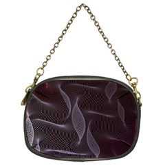 Curve Wave Line Texture Element Chain Purse (two Sides) by Vaneshop