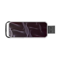 Curve Wave Line Texture Element Portable Usb Flash (two Sides) by Vaneshop