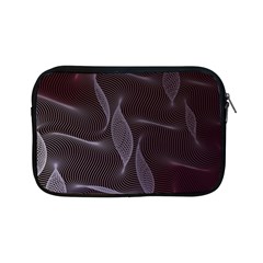 Curve Wave Line Texture Element Apple Ipad Mini Zipper Cases by Vaneshop