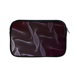 Curve Wave Line Texture Element Apple Macbook Pro 13  Zipper Case by Vaneshop