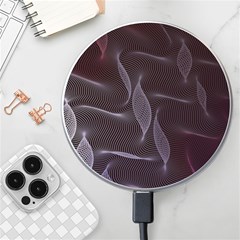 Curve Wave Line Texture Element Wireless Fast Charger(white) by Vaneshop