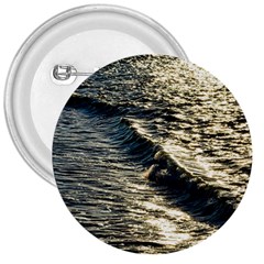 Wave Water Surface Sea Ocean Liquid 3  Buttons by Vaneshop