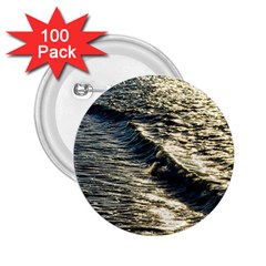 Wave Water Surface Sea Ocean Liquid 2 25  Buttons (100 Pack)  by Vaneshop