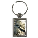 Wave Water Surface Sea Ocean Liquid Key Chain (Rectangle) Front