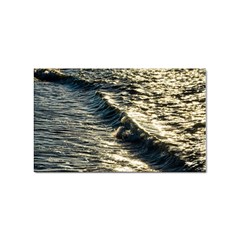 Wave Water Surface Sea Ocean Liquid Sticker (rectangular) by Vaneshop