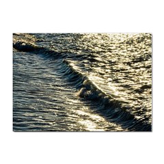 Wave Water Surface Sea Ocean Liquid Sticker A4 (100 Pack) by Vaneshop