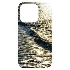 Wave Water Surface Sea Ocean Liquid Iphone 14 Pro Black Uv Print Case