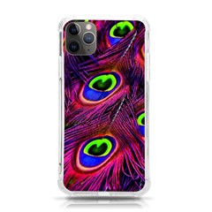 Peacock Feathers Color Plumage Iphone 11 Pro Max 6 5 Inch Tpu Uv Print Case by Celenk