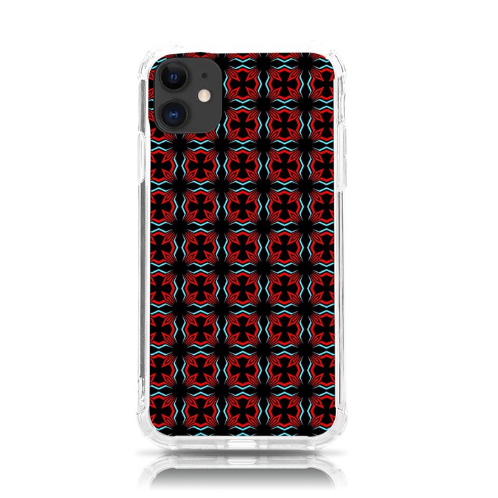 Pattern Design Artistic Decor iPhone 11 TPU UV Print Case