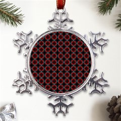 Pattern Design Artistic Decor Metal Large Snowflake Ornament