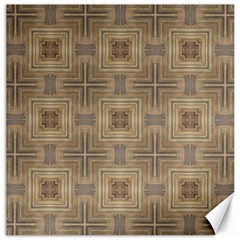 Abstract Wood Design Floor Texture Canvas 20  X 20  by Celenk