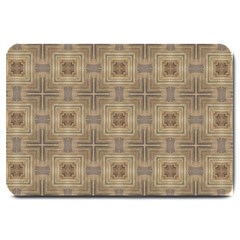 Abstract Wood Design Floor Texture Large Doormat by Celenk