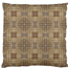 Abstract Wood Design Floor Texture Large Cushion Case (one Side) by Celenk