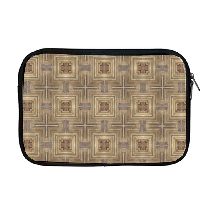 Abstract Wood Design Floor Texture Apple MacBook Pro 17  Zipper Case