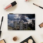 Castle Building Architecture Cosmetic Bag (Small) Front