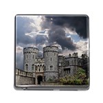 Castle Building Architecture Memory Card Reader (Square 5 Slot) Front