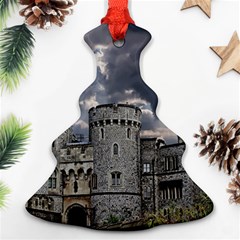 Castle Building Architecture Ornament (christmas Tree)  by Celenk