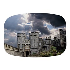 Castle Building Architecture Mini Square Pill Box by Celenk