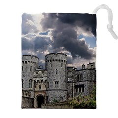 Castle Building Architecture Drawstring Pouch (4xl) by Celenk