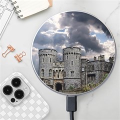 Castle Building Architecture Wireless Fast Charger(white) by Celenk