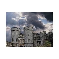 Castle Building Architecture Premium Plush Fleece Blanket (mini) by Celenk