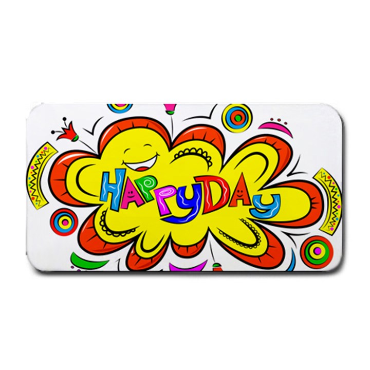 Happy Happiness Child Smile Joy Medium Bar Mat