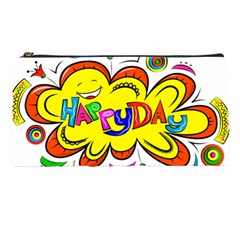 Happy Happiness Child Smile Joy Pencil Case