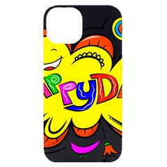 Happy Happiness Child Smile Joy Iphone 14 Black Uv Print Case